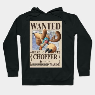 Chopper Wanted Hoodie